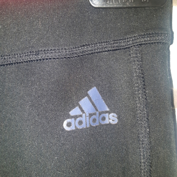 (S)🆕️💥Adidas💥Climalite Capri Legging Waist 13" L 26.5" - Picture 9 of 9